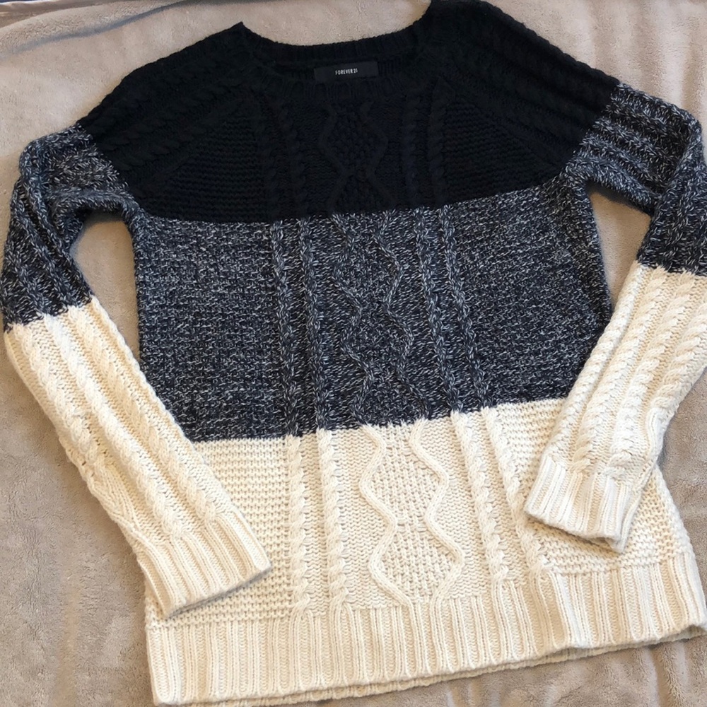 Comfy Colorblock Sweater